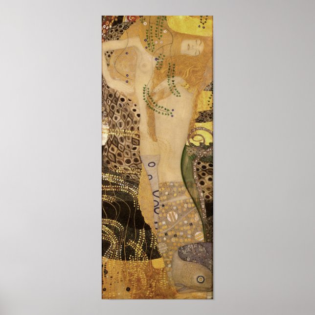 Gustav Klimt ~ Das Hydra-Poster Poster (Vorne)