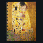 Gustav Klimt das Kuss-Notizbuch Notizblock<br><div class="desc">Gustav Klimt das Kussnotizbuch. GrafikÖlfarbe auf Leinwand von 1907-1908. Der Kuss ist bekannteste Malerei Gustav Klimts,  eine schöne Arbeit,  welche die Höhe seines goldenen Zeitraums darstellt. Ein perfektes Geschenk für Liebhaber des österreichischen Symbolismus,  Gustav Klimt und schöne Kunst.</div>