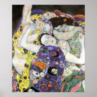 Gustav Klimt - Das Öl der Jungfrau Poster