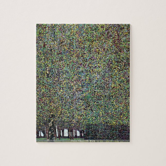 Gustav Klimt - das Parkpuzzlespiel (Vertikal)