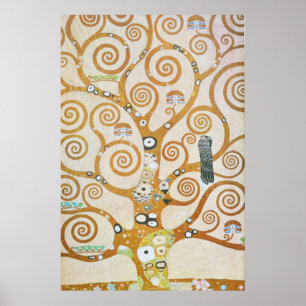 Gustav Klimt Der Baum des Lebens Art Nouveau Poster