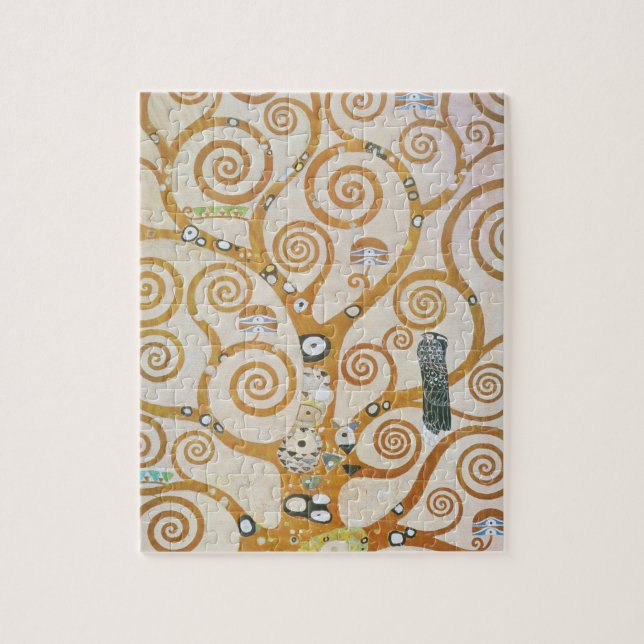 Gustav Klimt Der Baum des Lebens Jugendstil (Vertikal)