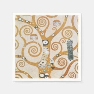 Gustav Klimt Der Baum des Lebens Jugendstil Serviette