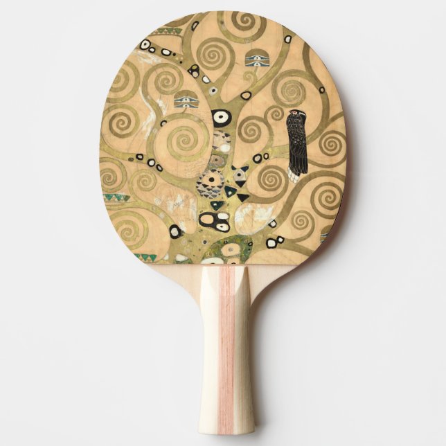 Gustav Klimt - Der Baum des Lebens, Stoclet Frieze Tischtennis Schläger (Vorderseite)