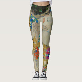 Gustav Klimt Der Kiss Leggings