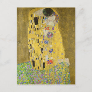 Gustav Klimt Der Kiss Postkarte