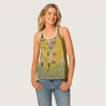 Gustav Klimt Der Kiss Tanktop<br><div class="desc">Der Kiss ist das berühmteste und berühmteste Gemälde von Gustav Klimt. Es ist ein wunderschönes goldenes Gemälde von einem Paar tief in der Liebe, das einen romantischen Moment eines leidenschaftlichen Kusses teilt. Holen Sie sich Ihre hochwertigen Geschenkideen und wunderbare Produkte mit diesem wunderbaren Meisterwerk. Karo in unserem Shop vor weiteren...</div>