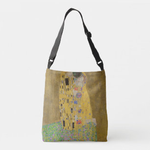 Gustav Klimt Der Kiss Tragetaschen Mit Langen Trägern