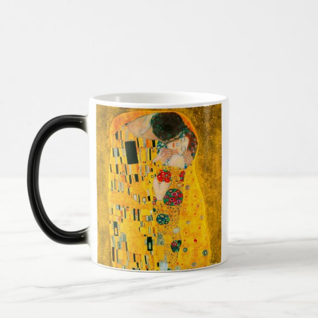 Gustav Klimt Der Kiss Verwandlungstasse (Links)