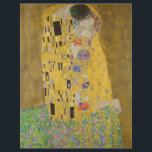 Gustav Klimt "Der Kuss"<br><div class="desc">Gustav Klimts Meisterwerk: "Der Kuss". "Der Kuss", erstellt vom österreichischen Maler Gustav Klimt. Es gilt als sein berühmtestes Werk. Er malte es zwischen den Jahren 1907 und 1908, die den Höhepunkt seiner "Goldenen Periode" bildeten, als er eine Reihe von Werken malte, die Blattgold verwendeten. Österreich betrachtet "The Kiss" als nationalen...</div>