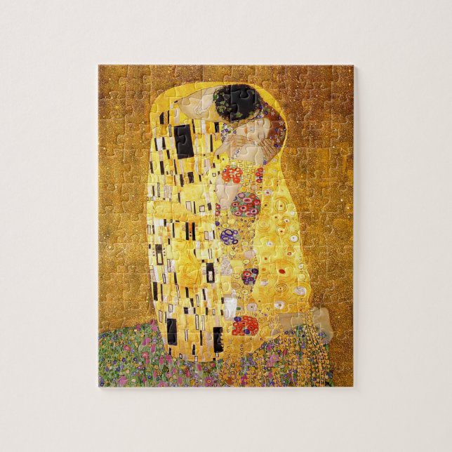 Gustav Klimt "der Kuss" (Vertikal)