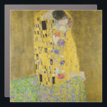 Gustav Klimt - Der Kuss Auto Magnet<br><div class="desc">Der Kuss - Gustav Klimt 1907-1908</div>