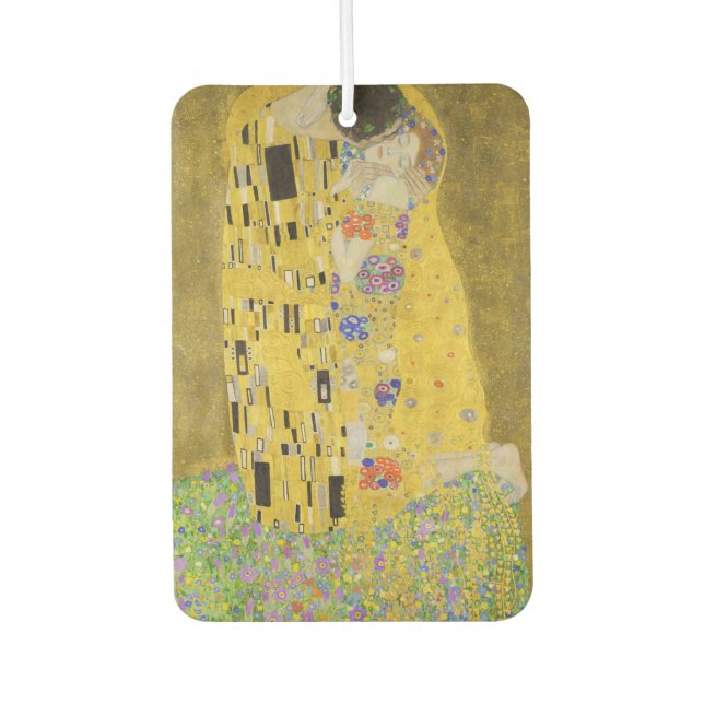 Gustav Klimt - Der Kuss Autolufterfrischer (Vorderseite)