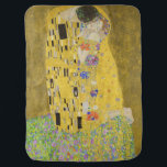 Gustav Klimt - Der Kuss Babydecke<br><div class="desc">Der Kuss - Gustav Klimt 1907-1908</div>