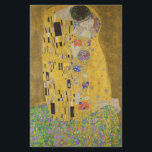 Gustav Klimt "Der Kuss" Briefpapier<br><div class="desc">Gustav Klimts Meisterwerk: "Der Kuss". "Der Kuss", erstellt vom österreichischen Maler Gustav Klimt. Es gilt als sein berühmtestes Werk. Er malte es zwischen den Jahren 1907 und 1908, die den Höhepunkt seiner "Goldenen Periode" bildeten, als er eine Reihe von Werken malte, die Blattgold verwendeten. Österreich betrachtet "The Kiss" als nationalen...</div>