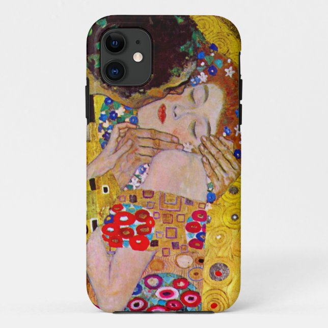 Gustav Klimt der Kuss Case-Mate iPhone Hülle (Rückseite)