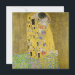 Gustav Klimt - Der Kuss Dankeskarte<br><div class="desc">Der Kuss - Gustav Klimt 1907-1908</div>