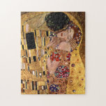 Gustav Klimt: Der Kuss (Detail)<br><div class="desc">Ein schönes klassisches Puzzlespiel,  das ein romantisches Paar teilt einen Kuss,  gemalt vom österreichischen Symbolistmaler Gustav Klimt kennzeichnet.</div>