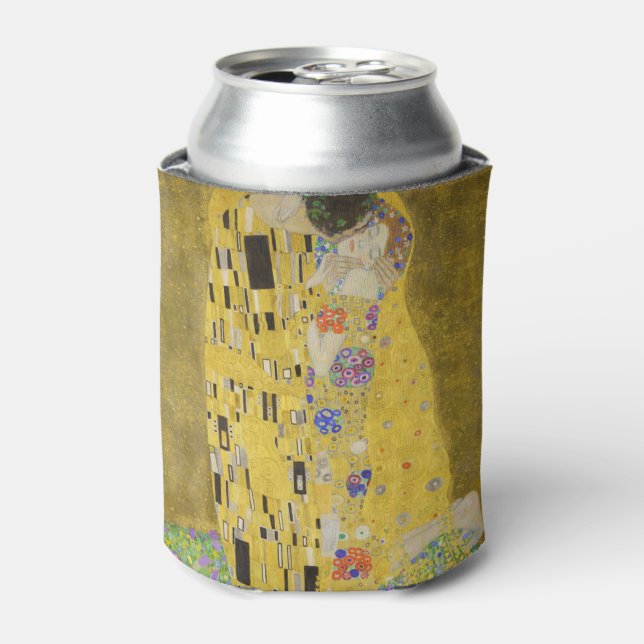 Gustav Klimt - Der Kuss Dosenkühler (Kanne Vorderseite)