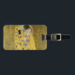 Gustav Klimt - Der Kuss Gepäckanhänger<br><div class="desc">Der Kuss - Gustav Klimt 1907-1908</div>