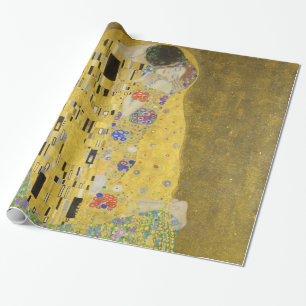 Gustav Klimt der Kuss Geschenkpapier