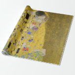 Gustav Klimt - Der Kuss Geschenkpapier<br><div class="desc">Der Kuss - Gustav Klimt 1907-1908</div>