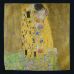 Gustav Klimt - Der Kuss Halstuch<br><div class="desc">Der Kuss - Gustav Klimt 1907-1908</div>