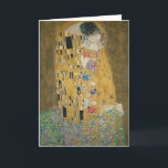 Gustav Klimt - Der Kuss Karte<br><div class="desc">Berühmtes Gemälde von Gustav Klimt. Das Kiss ist eines der besten romantischen Gemälde und ein großes Geschenk für Valentinstag und andere romantische Anlässe. Phantastisches Meisterwerk der Symbolik und ein großartiges Werk von Gustav Klimt.</div>