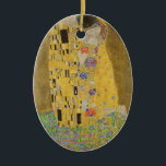Gustav Klimt "der Kuss " Keramik Ornament<br><div class="desc">S-Meisterwerk Gustav Klimt ': "Der Kuss". "Der Kuss, " schuf durch den österreichischen Maler Gustav Klimt. Er hat betrachtet, um seine berühmteste Arbeit zu sein. Er malte ihn zwischen den Jahren 1907 und 1908, die der Höhepunkt seines "goldenen Zeitraums waren, " als malte er einige Arbeiten, die Goldblatt verwenden. Österreich...</div>