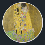 Gustav Klimt - Der Kuss Keramikknauf<br><div class="desc">Der Kuss - Gustav Klimt 1907-1908</div>