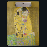 Gustav Klimt - Der Kuss Klemmbrett<br><div class="desc">Der Kuss - Gustav Klimt 1907-1908</div>