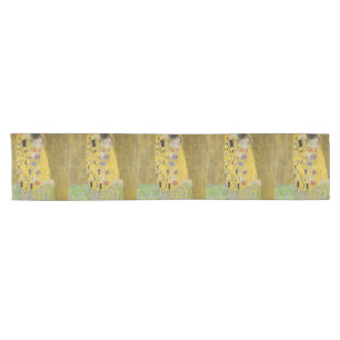 Gustav Klimt - Der Kuss Kurzer Tischläufer