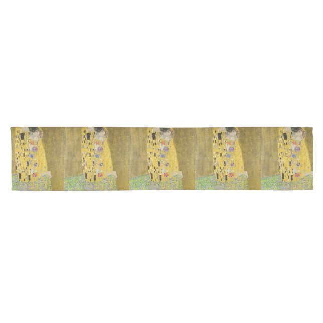 Gustav Klimt - Der Kuss Kurzer Tischläufer (Horizontal)
