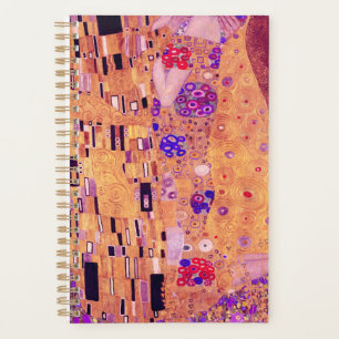 Gustav Klimt Der Kuss Lila Planer