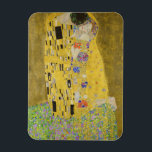 Gustav Klimt - Der Kuss Magnet<br><div class="desc">Der Kuss - Gustav Klimt 1907-1908</div>