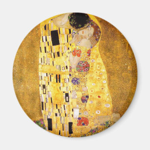Gustav Klimt der Kuss-Magnet Magnet