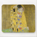 Gustav Klimt - Der Kuss Mousepad<br><div class="desc">Der Kuss / Der Kuss - Gustav Klimt 1907-1908</div>
