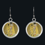 Gustav Klimt - Der Kuss Ohrringe<br><div class="desc">Der Kuss - Gustav Klimt 1907-1908</div>