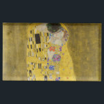 Gustav Klimt - Der Kuss Platzkartenhalter<br><div class="desc">Der Kuss - Gustav Klimt 1907-1908</div>