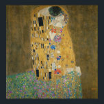 Gustav Klimt - Der Kuss Poster<br><div class="desc">Berühmtes Gemälde von Gustav Klimt. Das Kiss ist eines der besten romantischen Gemälde und ein großes Geschenk für Valentinstag und andere romantische Anlässe. Phantastisches Meisterwerk der Symbolik und ein großartiges Werk von Gustav Klimt.</div>