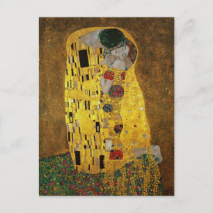 Gustav Klimt Der Kuss Postkarte