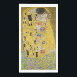 Gustav Klimt - Der Kuss Serviette<br><div class="desc">Der Kuss - Gustav Klimt 1907-1908</div>
