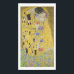 Gustav Klimt - Der Kuss Serviette<br><div class="desc">Der Kuss - Gustav Klimt 1907-1908</div>