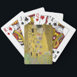 Gustav Klimt - Der Kuss Spielkarten<br><div class="desc">Der Kuss - Gustav Klimt 1907-1908</div>