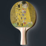 Gustav Klimt - Der Kuss Tischtennis Schläger<br><div class="desc">Der Kuss - Gustav Klimt 1907-1908</div>