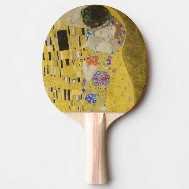 Gustav Klimt - Der Kuss Tischtennis Schläger (Vorderseite)