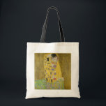 Gustav Klimt - Der Kuss Tragetasche<br><div class="desc">Der Kuss - Gustav Klimt 1907-1908</div>
