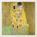 Gustav Klimt - Der Kuss Wandaufkleber<br><div class="desc">Der Kuss - Gustav Klimt 1907-1908</div>