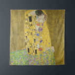 Gustav Klimt - Der Kuss Wandteppich<br><div class="desc">Der Kuss - Gustav Klimt 1907-1908</div>
