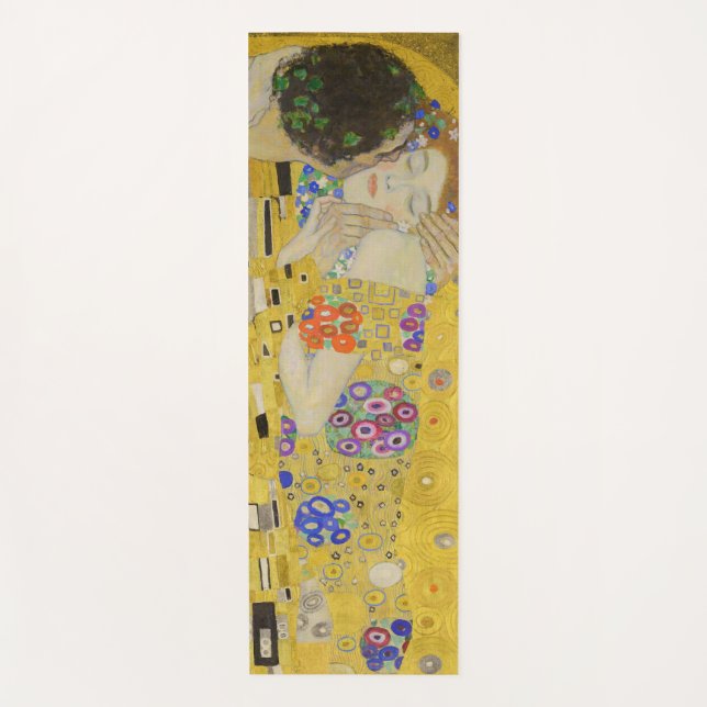 Gustav Klimt - Der Kuss Yogamatte (Vorderseite)